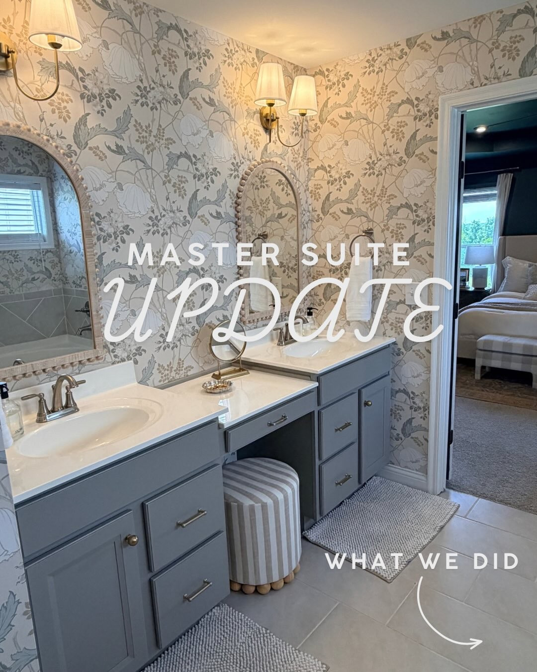 Swipe to see the transformation of this space! Still waiting on our custom window treatments to come in but I’m in love with how it’s coming together! 

Need a link? Comment “shop” below and I’ll send it straight to your inbox! 

Don’t forget to like, follow and save for me!
