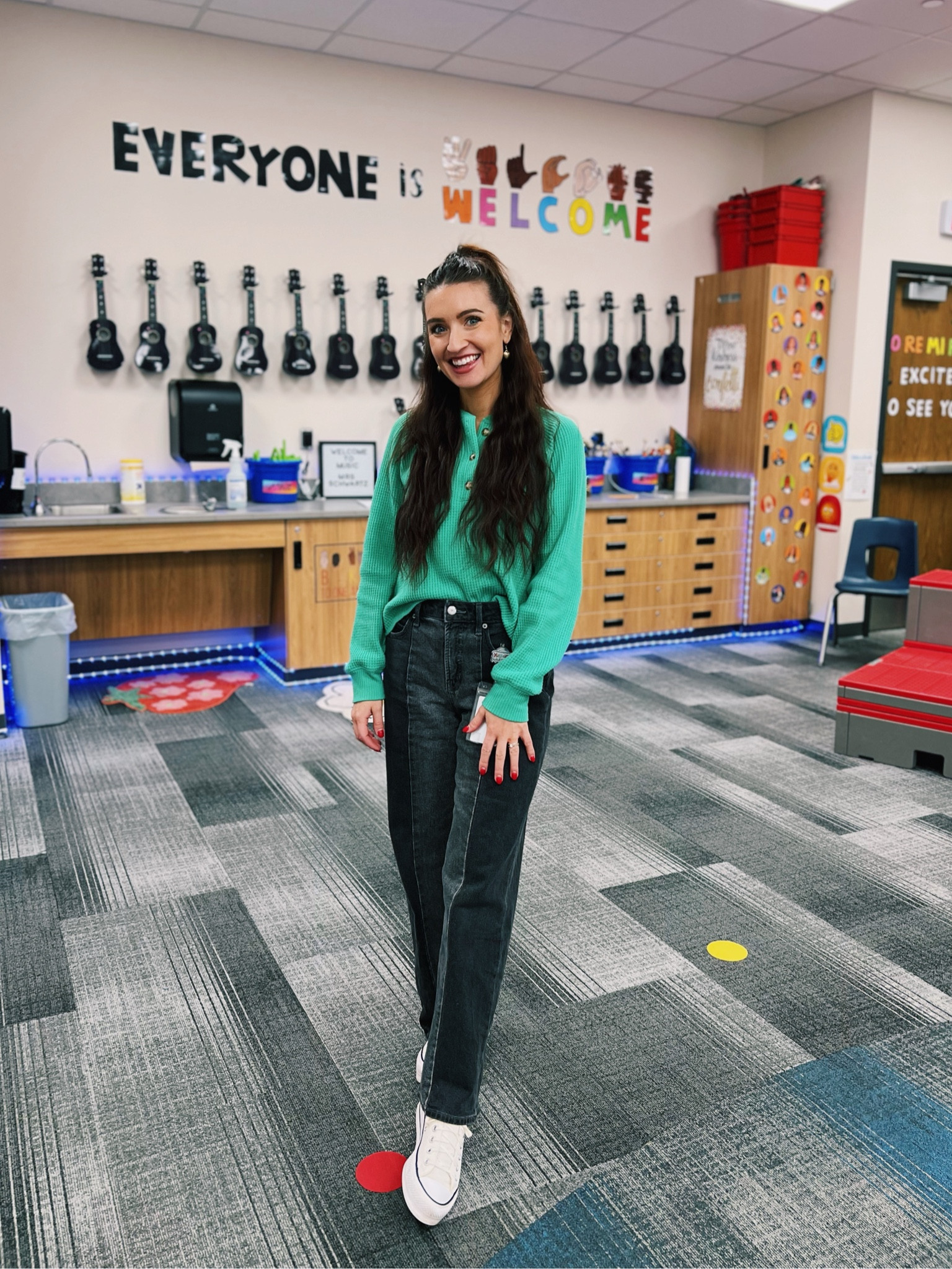 Teacher ootd 🖤🎶

#LTKStyleTip