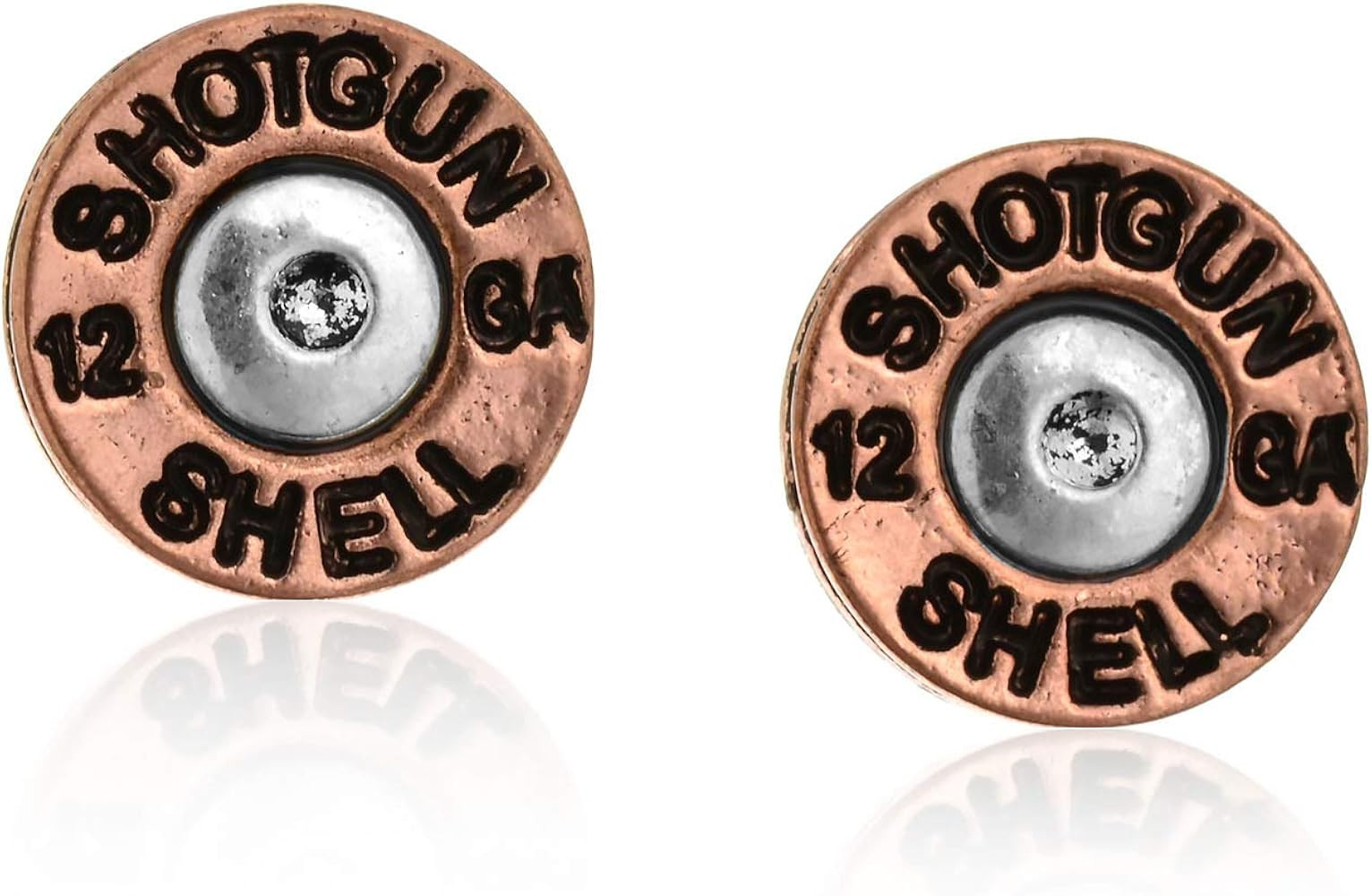 PammyJ Simulated Bullet Shotgun Shell Post Earrings | Amazon (US)