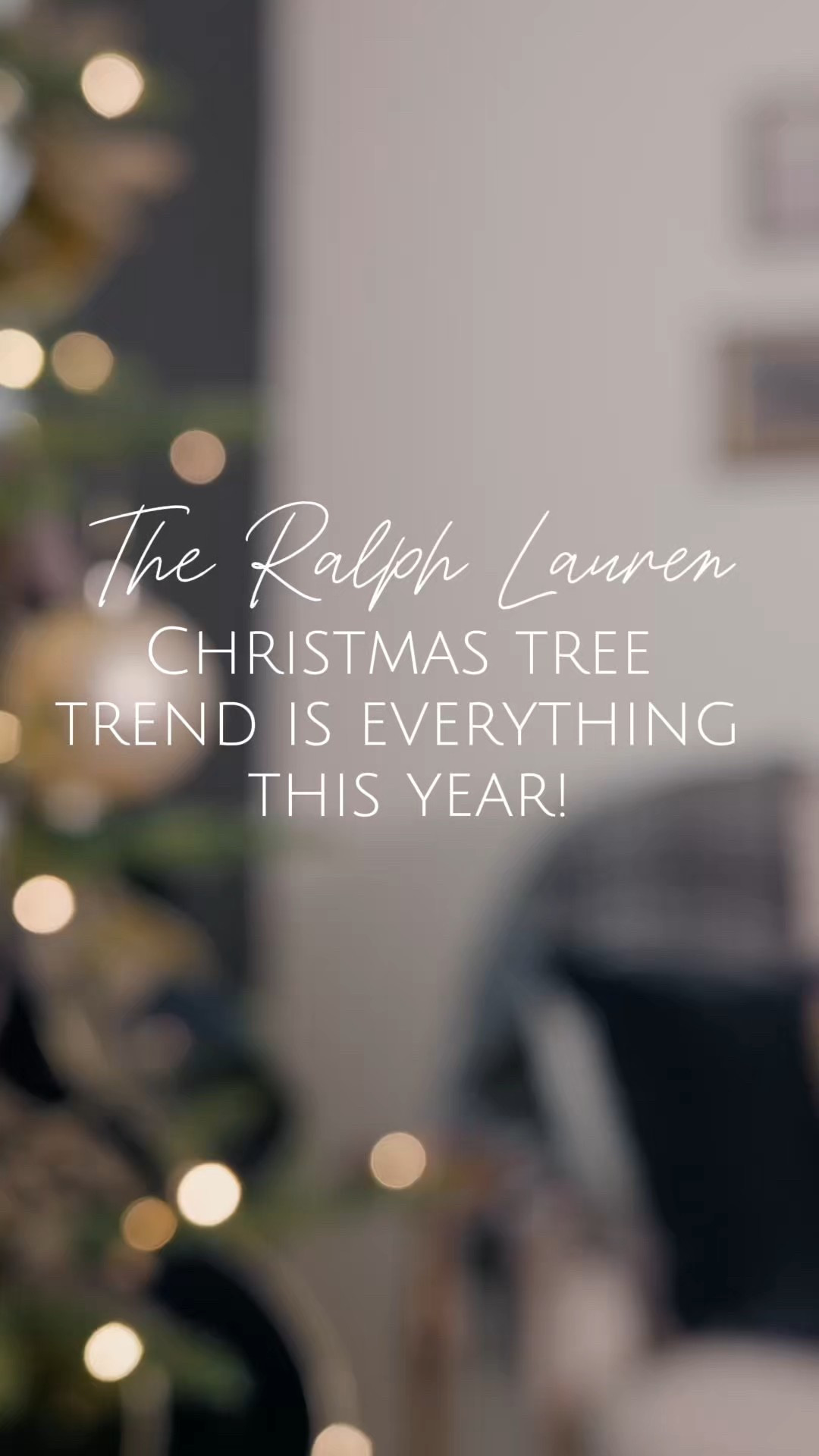 The Ralph Lauren Christmas tree trend is everything this year! ✨
Elevate your holiday décor with luxe details, classic plaids, and elegant accents that make your home warm & cozy. 
I’m sharing everything I used to nail this trend with pieces you can actually recreate at home.

#ChristmasDecor #RalphLaurenChristmas #HolidayTrends #LuxuryHomeDecor #ChristmasTreeDecor #MantelAndTree #LTKHome #HolidayInspo

#LTKHome #LTKSeasonal #LTKHoliday