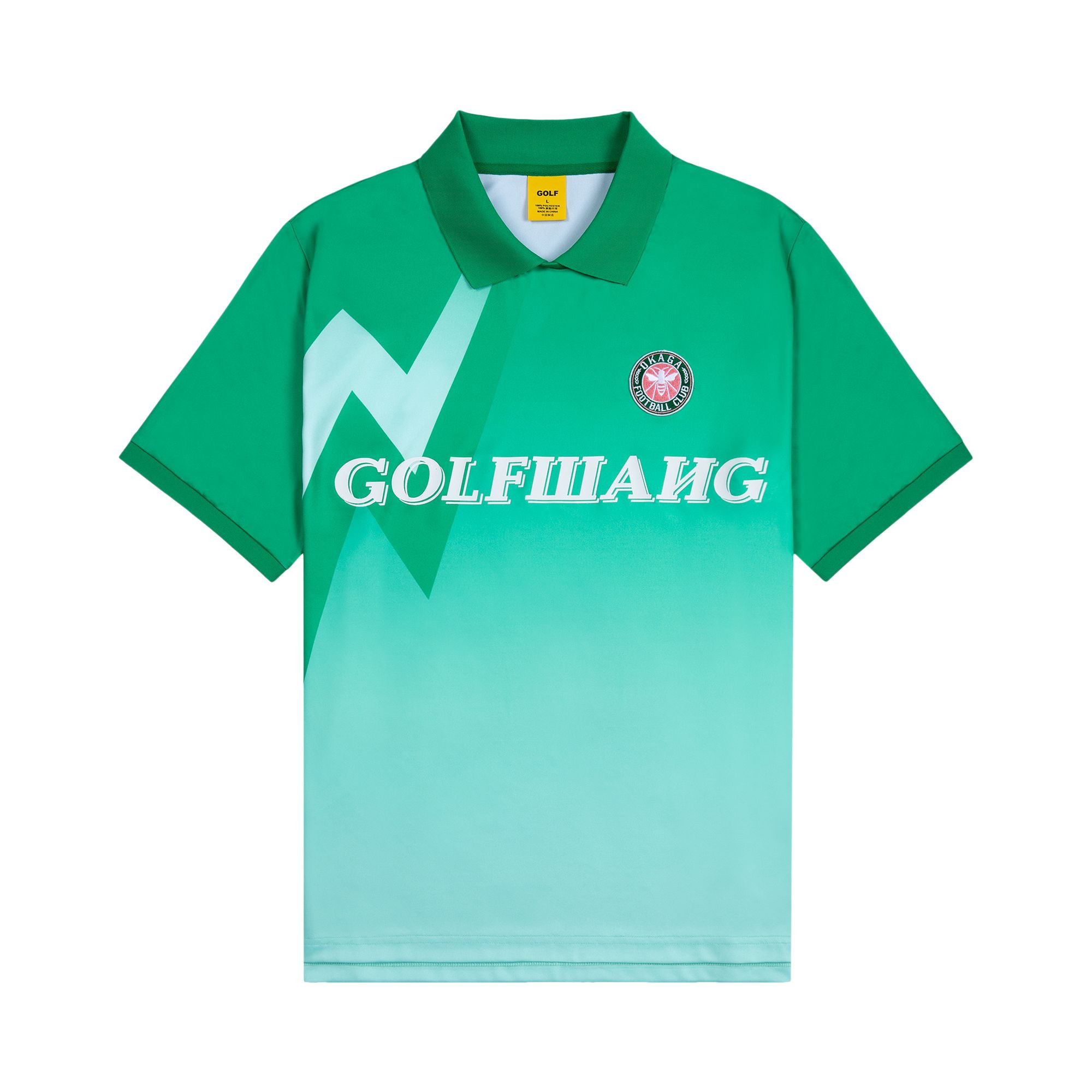 GOLF WANG Okaga FC Soccer Jersey 'Green' | Men's Size XL | GOAT