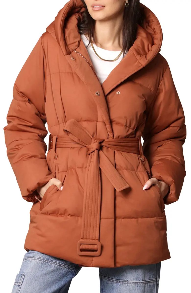 Water Resistant Hooded Puffer Jacket | Nordstrom