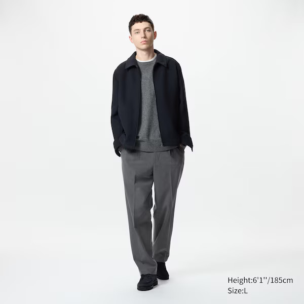 Wide-Fit Pleated Pants | UNIQLO (US)