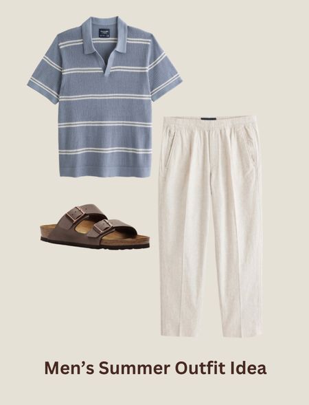 Resort wear outfit | mens beach outfit idea | mens summer outfit | linen pants | sandals 

#LTKtravel #LTKSeasonal #LTKmens