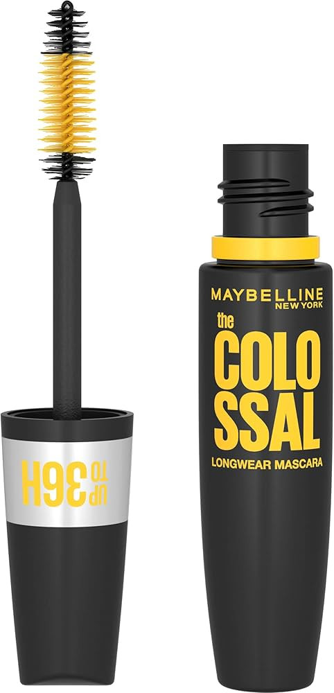 Maybelline Volum' Express Colossal Waterproof Mascara Makeup , Very Black, 1 Count | Amazon (US)