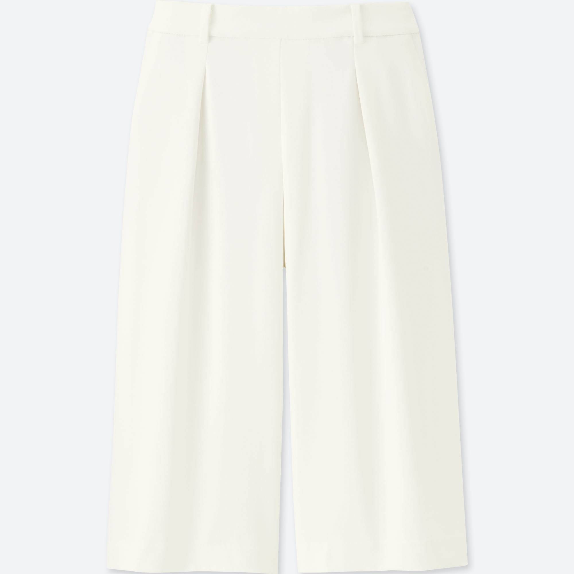 WOMEN DRAPE GAUCHO PANTS | UNIQLO (US)