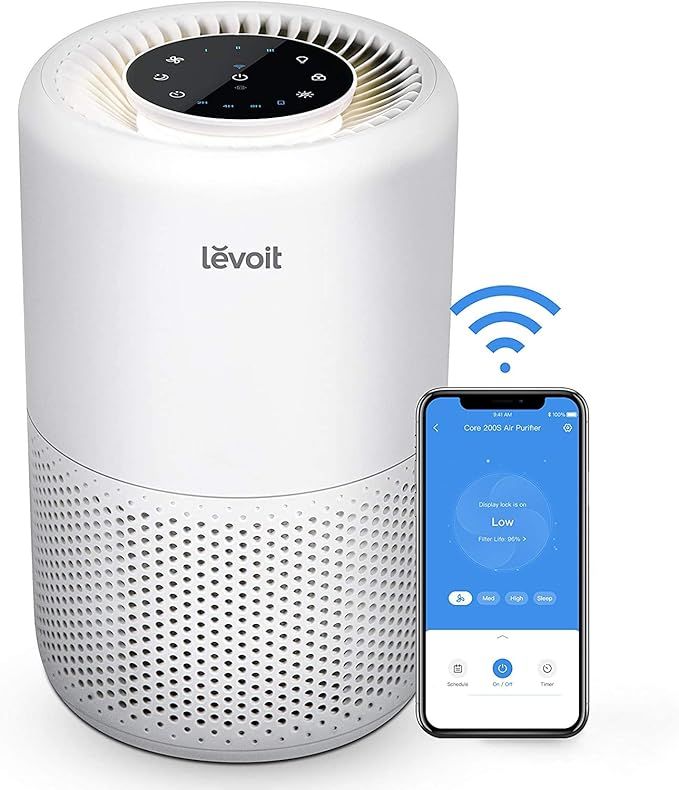 LEVOIT Air Purifier for Home Large Room, Smart WiFi Alexa Control, HEPA Filter for Allergies, Rem... | Amazon (US)