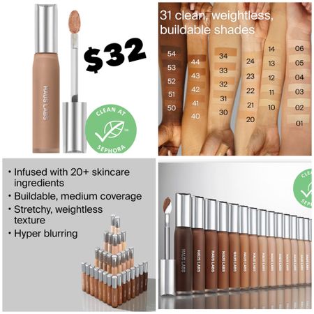 AVAILABLE NOW! New Haus Labs Concealer!
🧡 Med/buildable coverage 
🧡 Natural finish
🧡 hydrating 

#LTKunder50 #LTKbeauty #LTKsalealert