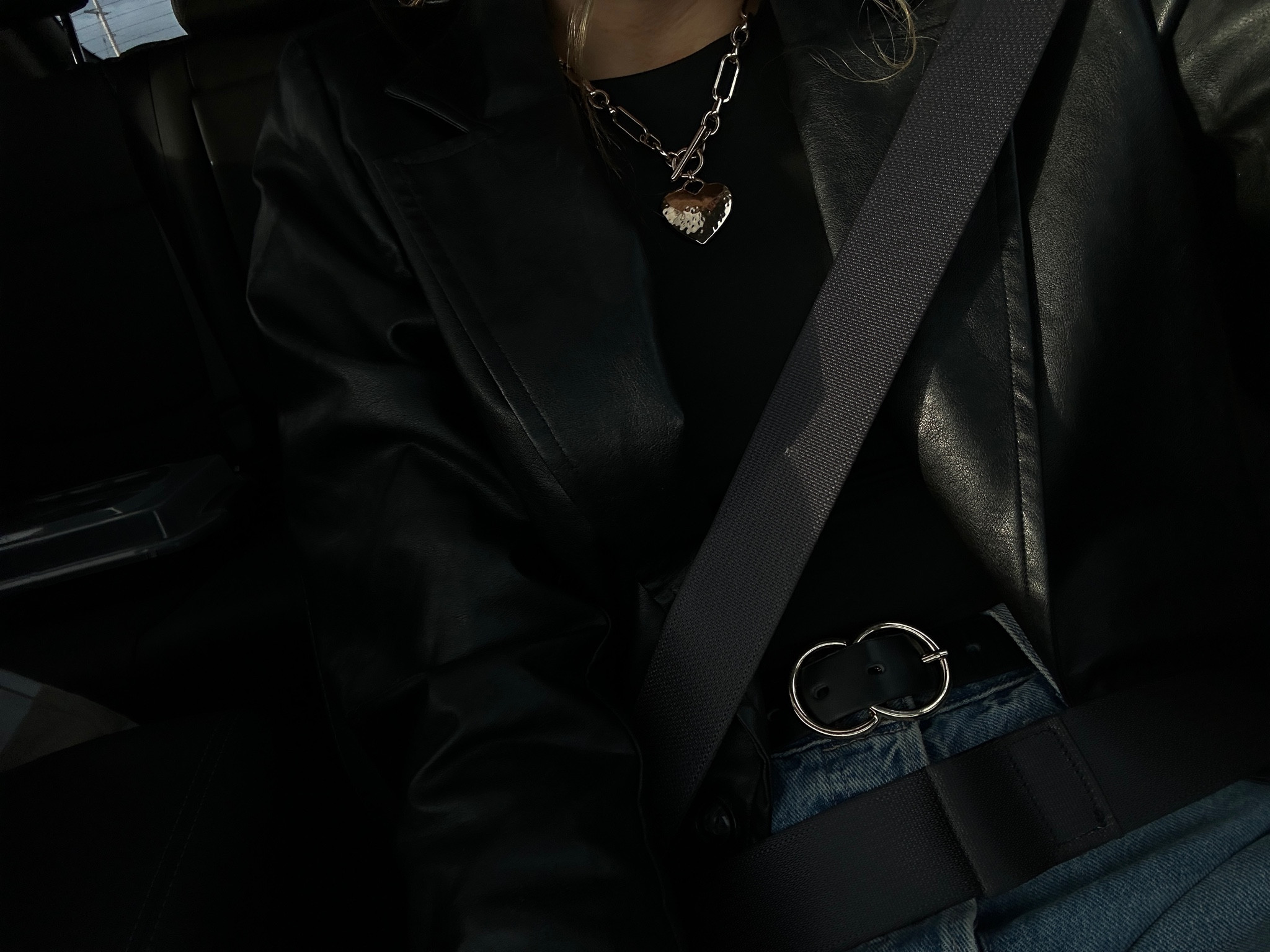 date night outfit inspo // date night ootd // leather jacket // target finds // amazon finds // belt // necklace // bracelets // amazon must haves // black boots // bodysuit // amazon basics // women’s fashion // amazon fashion // target fashion // 

#LTKFindsUnder50 #LTKStyleTip

#LTKFindsUnder100 #LTKStyleTip