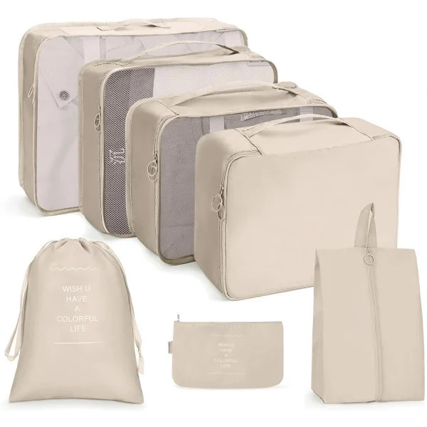 Packing cubes for suitcase 7 pcs/set Travel packing cubes | Walmart (CA)
