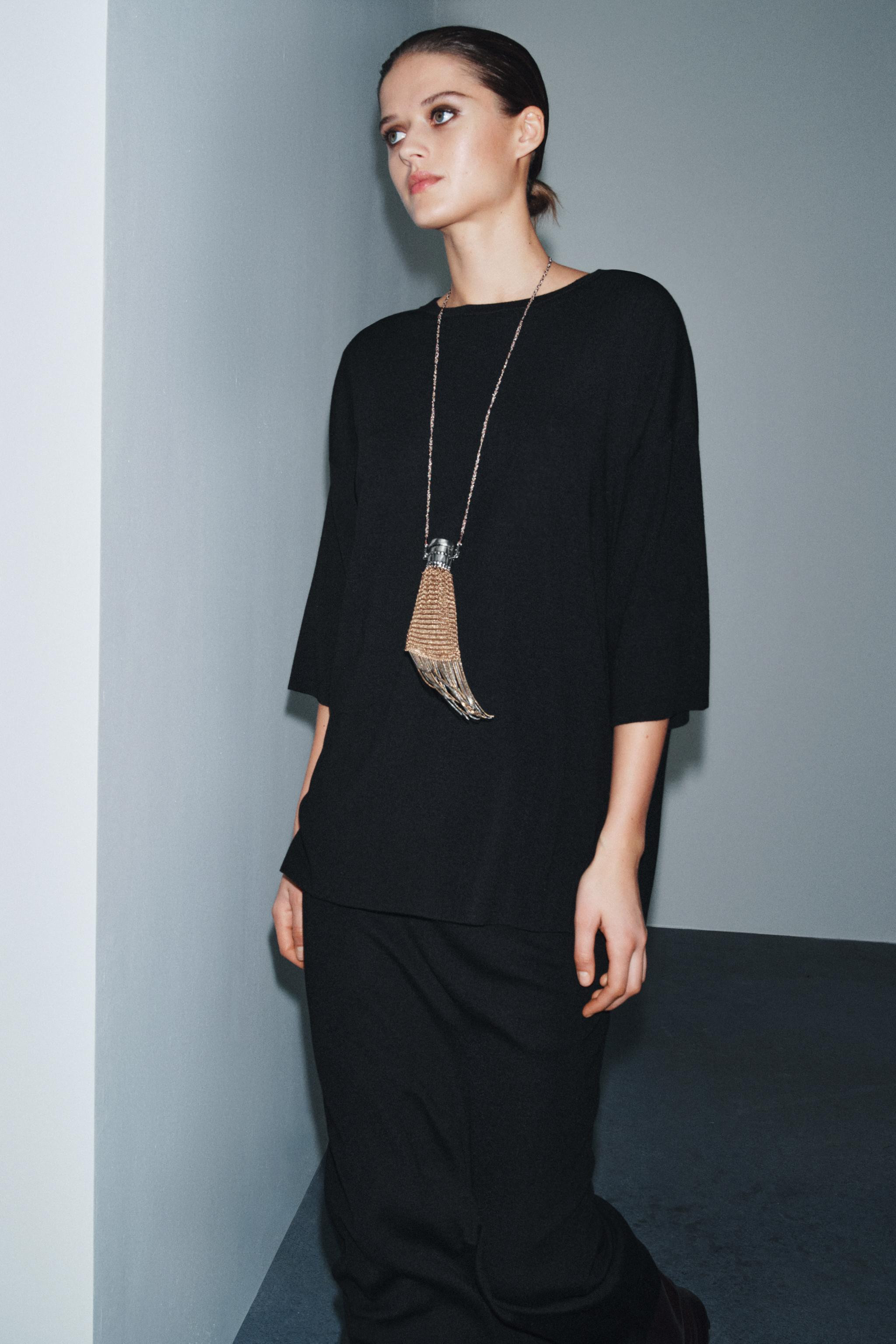 OVERSIZED KNIT TOP | Zara US