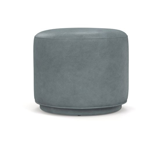 Jake Leather Swivel Stool | Pottery Barn (US)