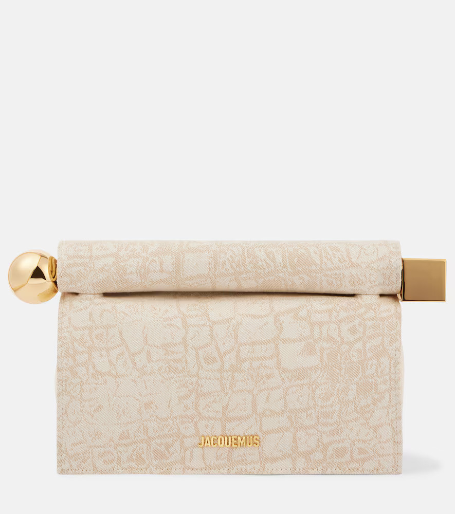 Jacquemus Pochette Rond Carré en toile | Mytheresa (FR)