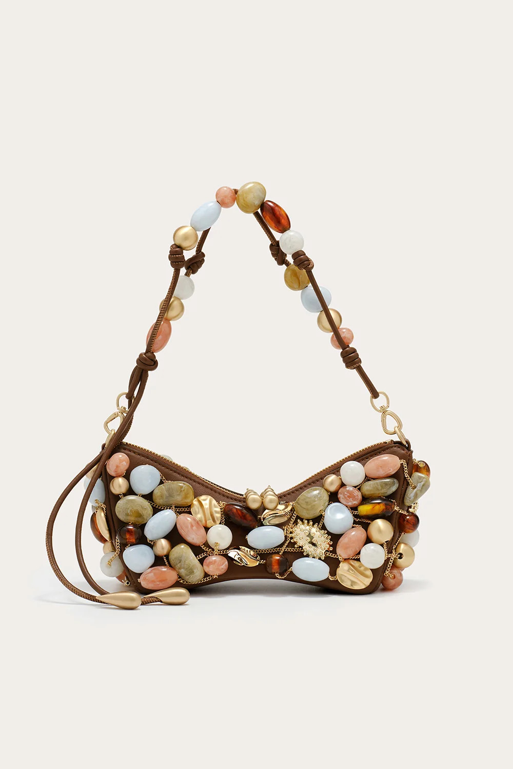 MERCIER MINI SHOULDER BAG - SADDLE BAUBLE MULTI | Cult Gaia - US
