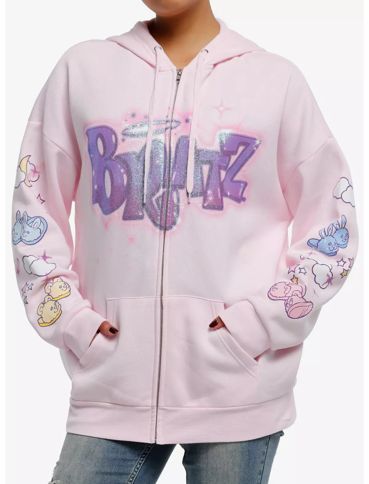 Bratz Slumber Party Girls Oversized Hoodie | Hot Topic