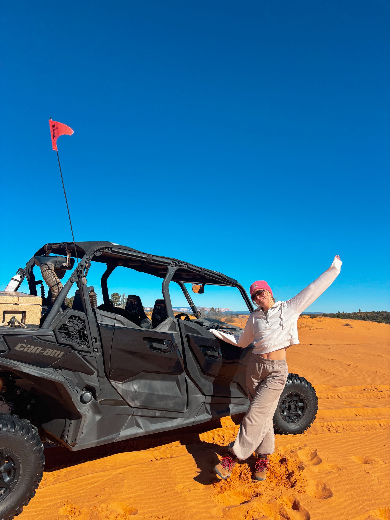 utah sand dune hike atv tour outfit! 