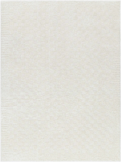 Leryn Ivory Checkered Area Rug | Boutique Rugs
