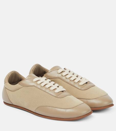 Owen City leather-trimmed sneakers | Mytheresa (INTL)
