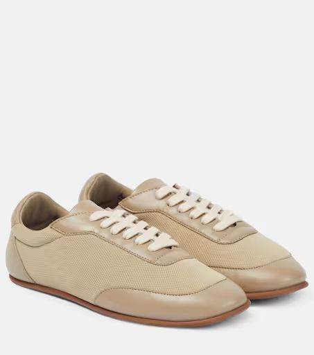 Owen City leather-trimmed sneakers | Mytheresa (INTL)