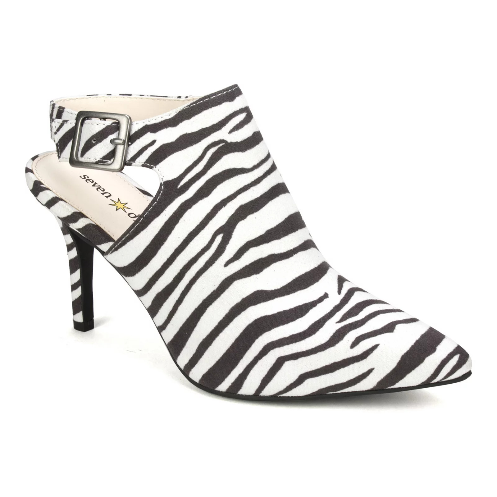 Seven Dials Sherly Women's Slingback Pumps, Size: 9, Zebra E Print | Kohl's