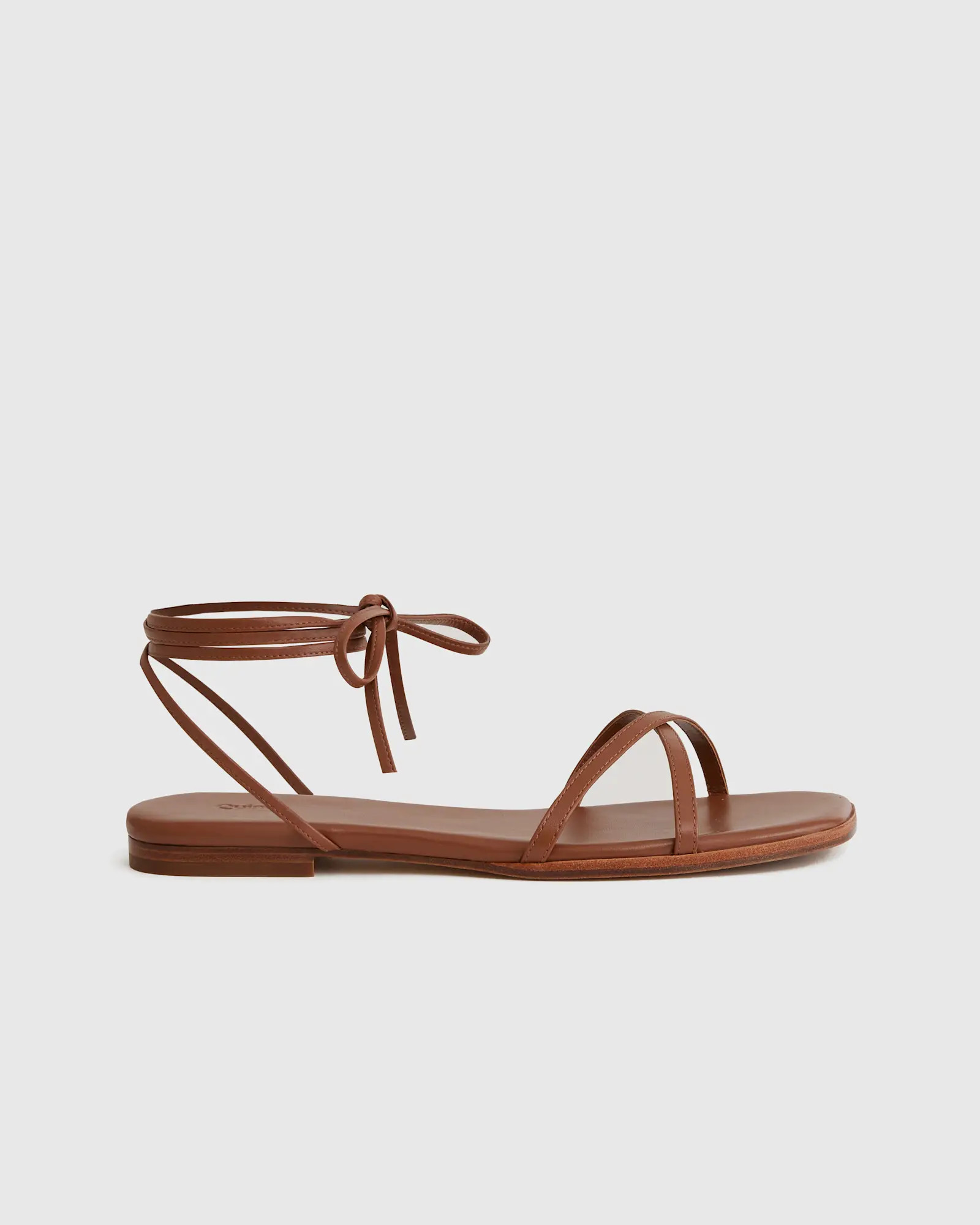 100% Leather Wrap Sandal | Quince