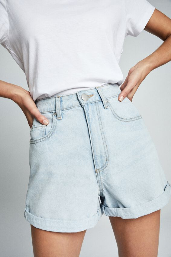 High Rise Flashback Denim Short | Cotton On (ANZ)