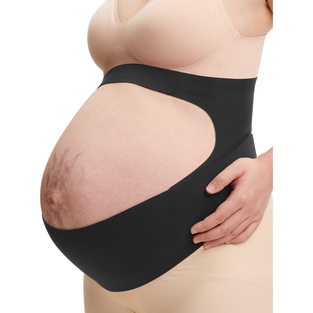 Momcozy Ergonest Maternity Belly Band in Black at Nordstrom, Size X-Large | Nordstrom