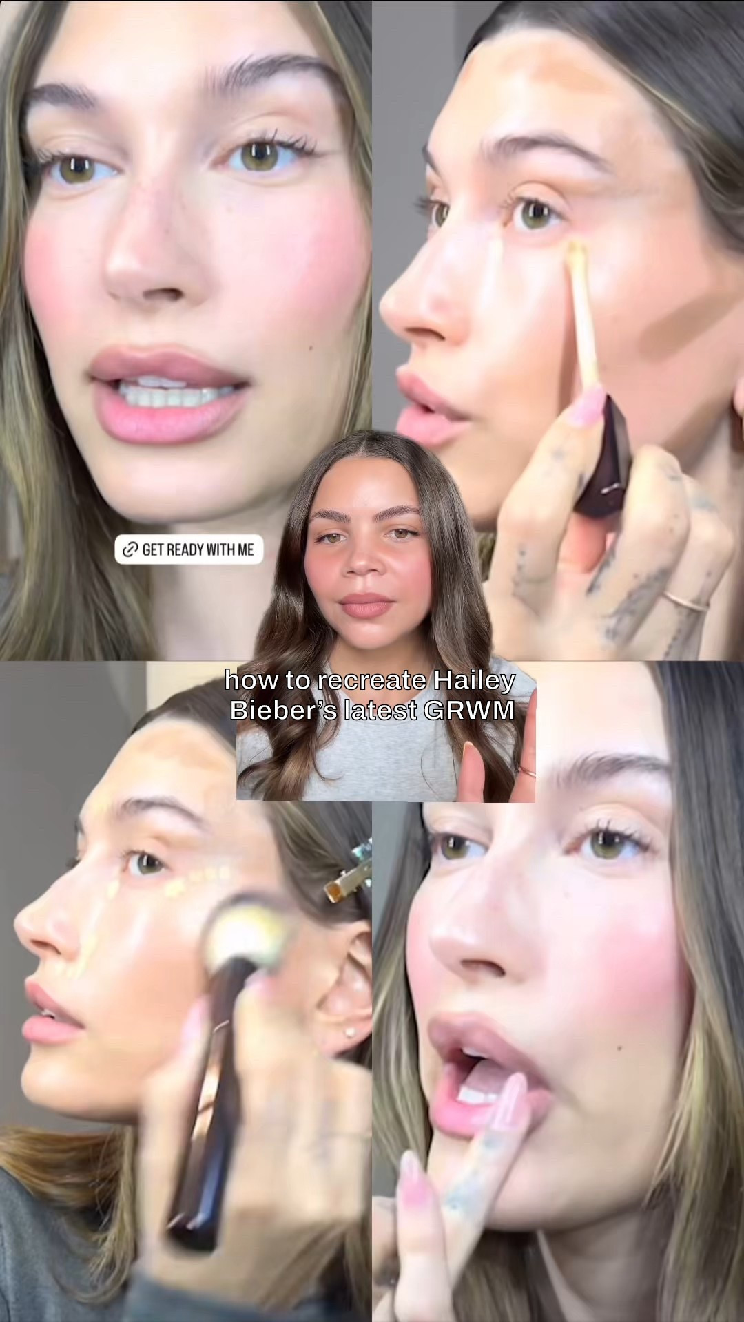 everything you need to recreate Hailey Bieber’s latest GRWM - her berry spring date night glam! 🍓 ✨ 

beauty trends | beauty trend | Sephora favorites | makeup products | spring makeup | date night makeup 

#LTKBeauty #LTKWatchNow