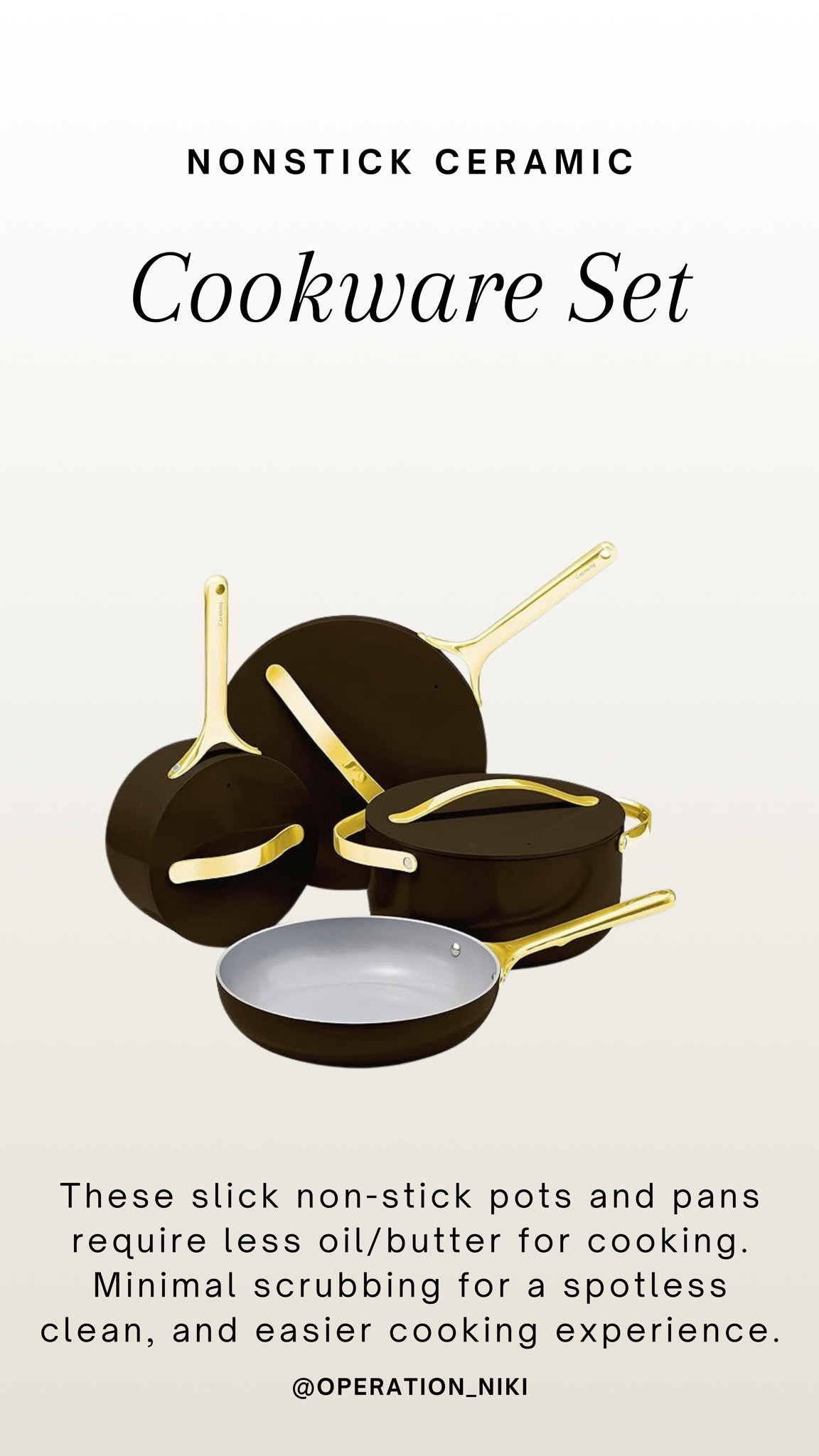 I’m obsessed with these nonstick pots and pans! Give them a try🤍

Follow for more @OPERATION_NIKI on IG, TikTok, & Facebook

sahm, kitchen essentials, dinner tips, cooking hack, kitchen, home, meal prep, meal ideas, salt pepper dispensers, dinner ideas, favorite kitchen appliances

#LTKHome #LTKFindsUnder50 #LTKFindsUnder100