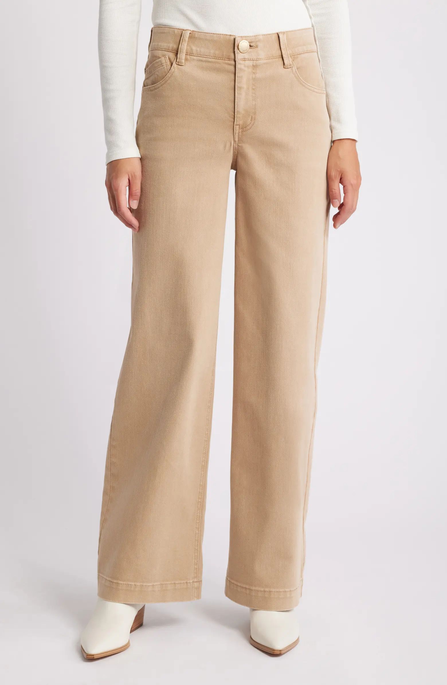 Wit & Wisdom 'Ab'Solution High Waist Wide Leg Jeans | Nordstrom | Nordstrom