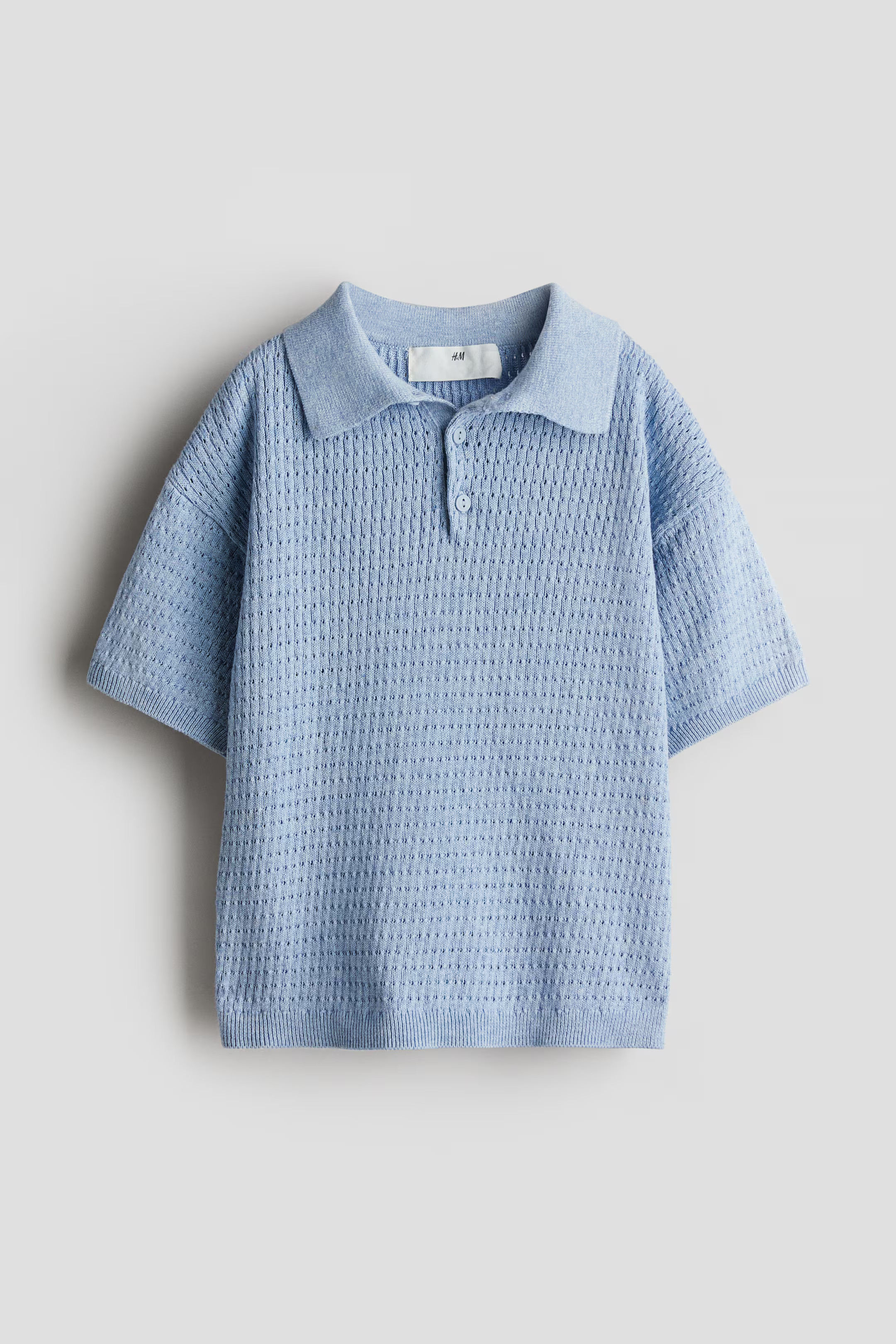 Cotton-Knit Polo Shirt | H&M (US + CA)