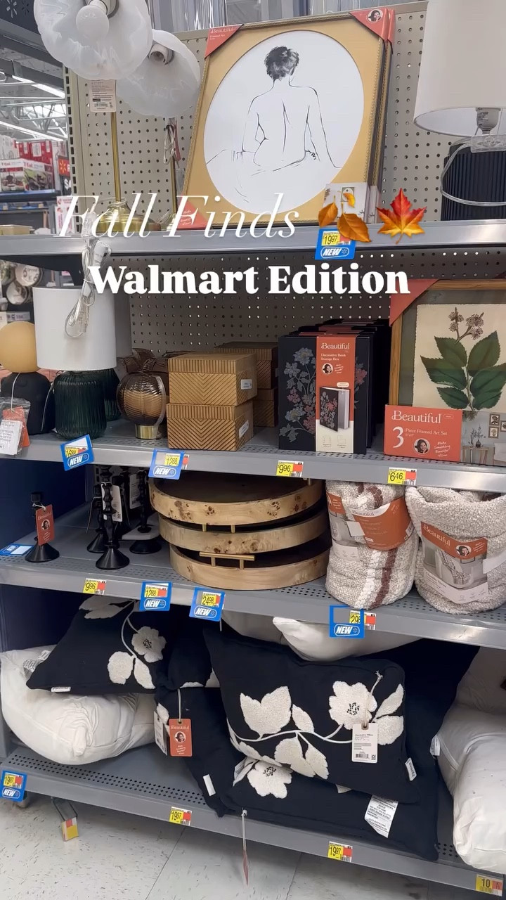 Comment “FALL” for the 🔗 to these Walmart fall finds .

The fall decor finds @walmart are finding!! Here are some of my favorite pieces that I saw in store. Which one is your fav? 

#walmartfinds #walmartfalldecor #affordablefalldecor #affordablehomedecor #falldecor

#LTKFallSale #LTKHome #LTKVideo