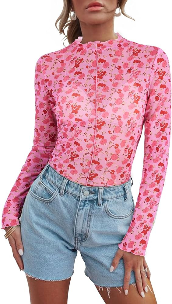 Floral Pink Red | Amazon (US)