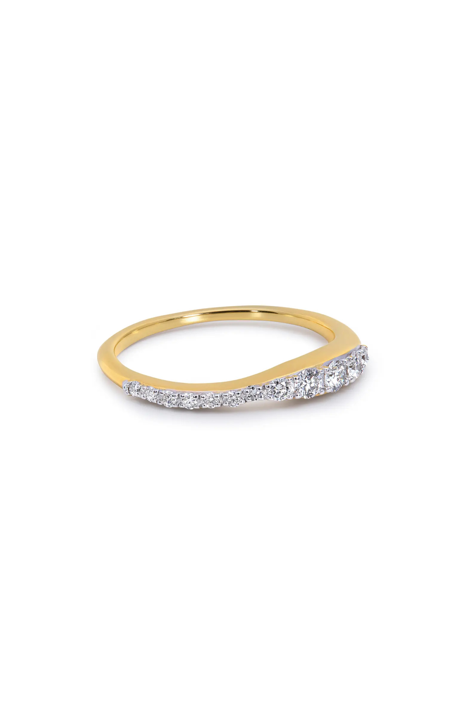 Riva Pavé Lab Grown Diamond Ring | Nordstrom