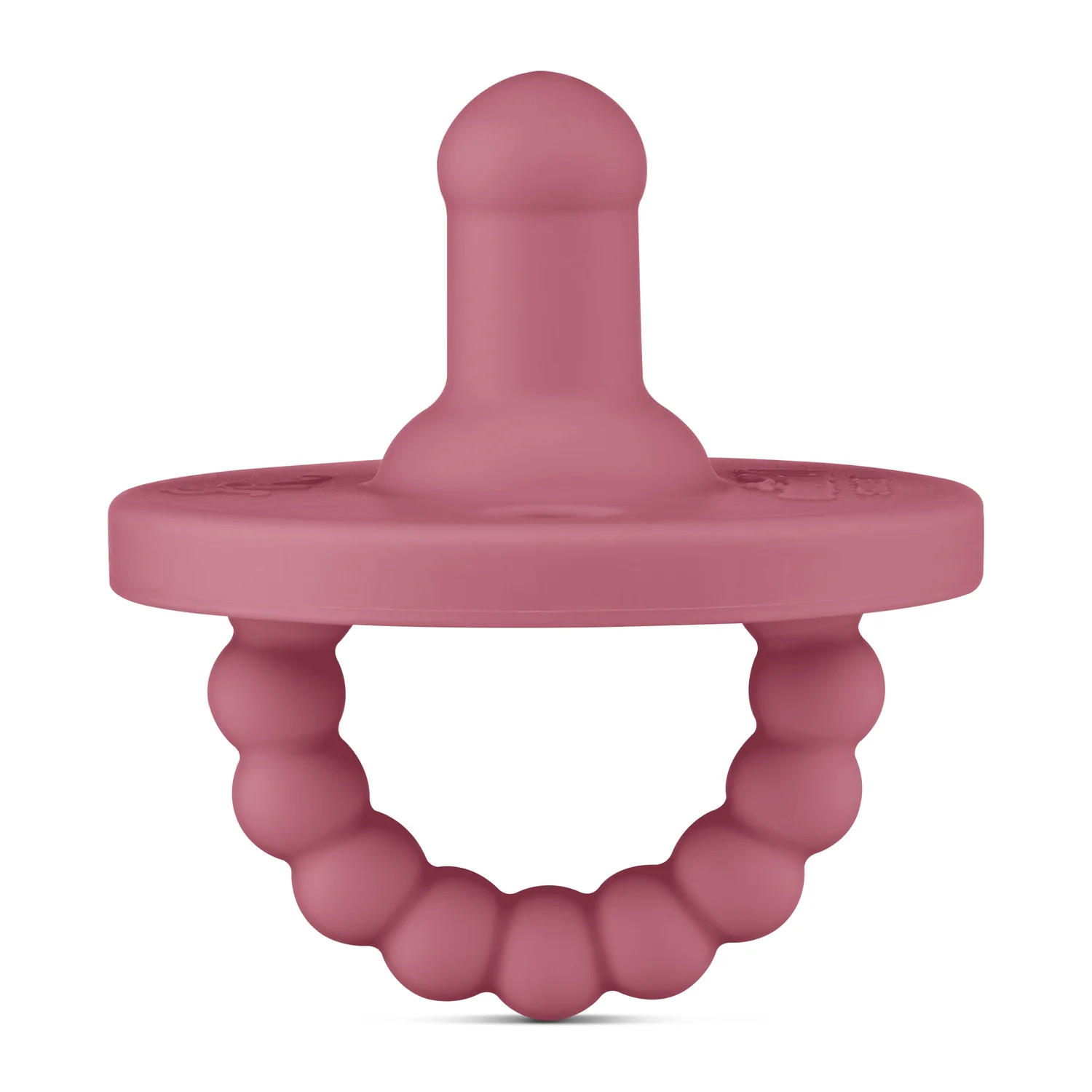 Cutie PAT Round (0-6m) Pacifier + Teether | Ryan and Rose