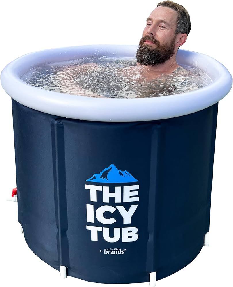 The Icy Tub - Ice Bath Tub, Cold Plunge Tub, for Athletes Recovery Inflatable Portable Tub Outdoo... | Amazon (US)