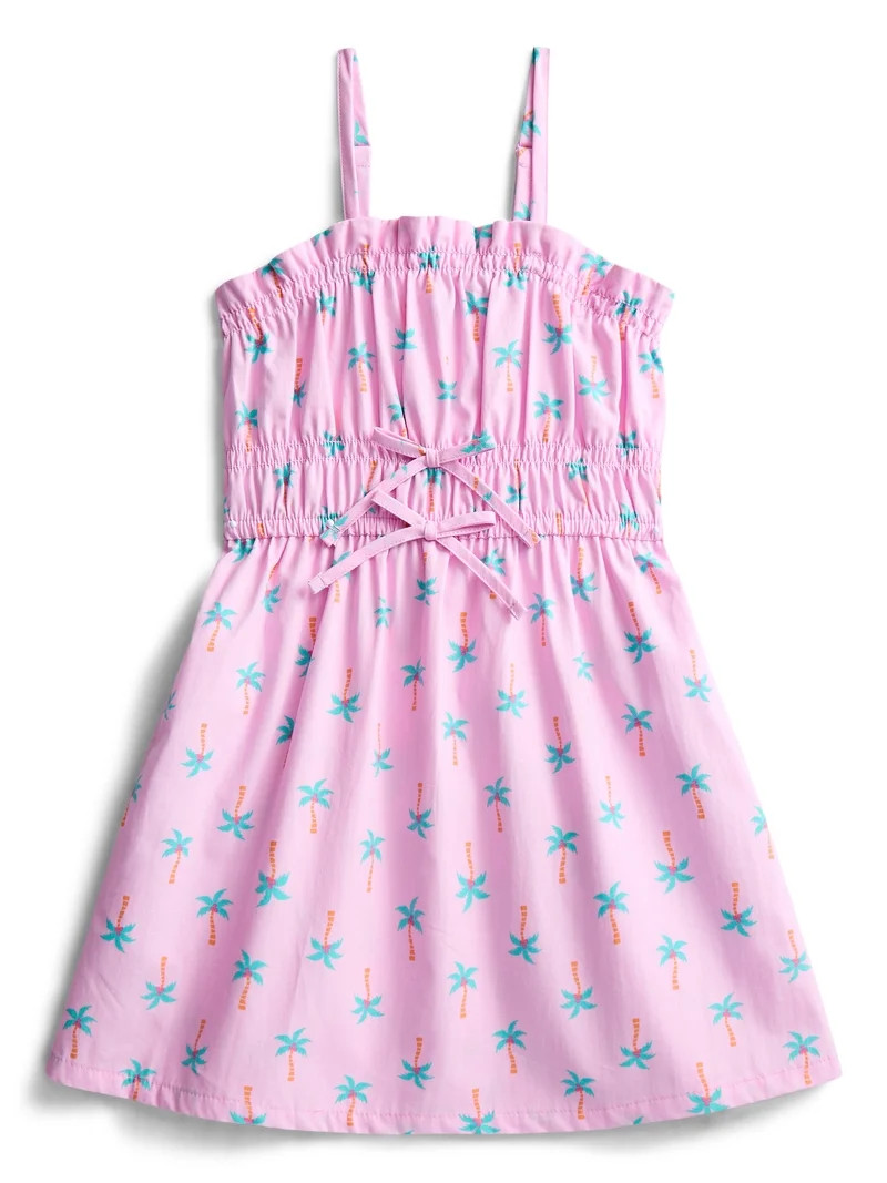 Wonder Nation Bow Front Dress Size 4-18 and Plus | Walmart (US)