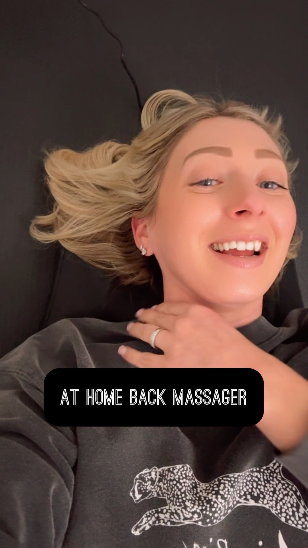 I am SO excited to share this new at home back massager (not sponsored) with you guys!! 💁🏼‍♀️ If you suffer from neck or back pain or simply just want at home relaxation, you’re going to want one of these! 👏🏻 It gets my stamp of approval and will be used DAILY! 💯 

Chirp back massager, wellness, health, home gym 

#LTKmomlife #LTKActive #LTKSaleAlert