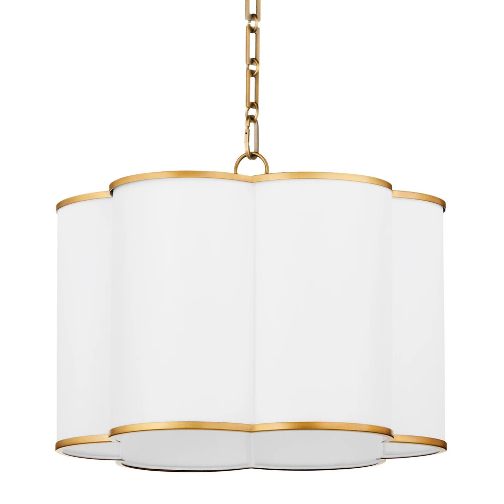 Belinder Linen Pendant by Quorum International at Lumens.com | Lumens