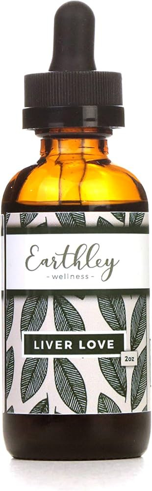 Earthley Wellness Liver Love, Herbal Tincture, Natural Liver Support, Detox Support, Turmeric Roo... | Amazon (US)