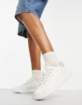 Levi's Ellis leather trainer in white with logo | ASOS (Global)