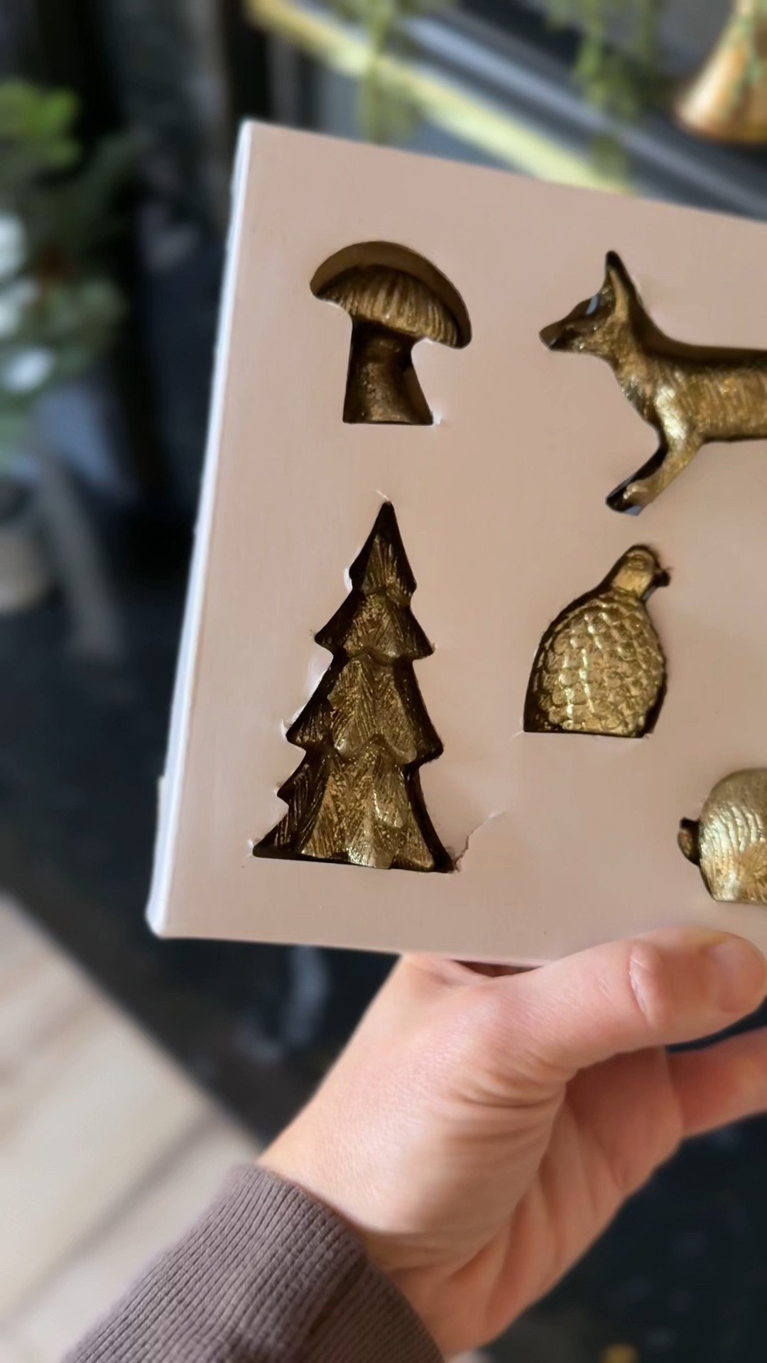 the cutest forest Christmas figurines for the a frame kitchen shelves  

holiday decor / Christmas decorations / mantle 

#LTKHome #LTKHoliday