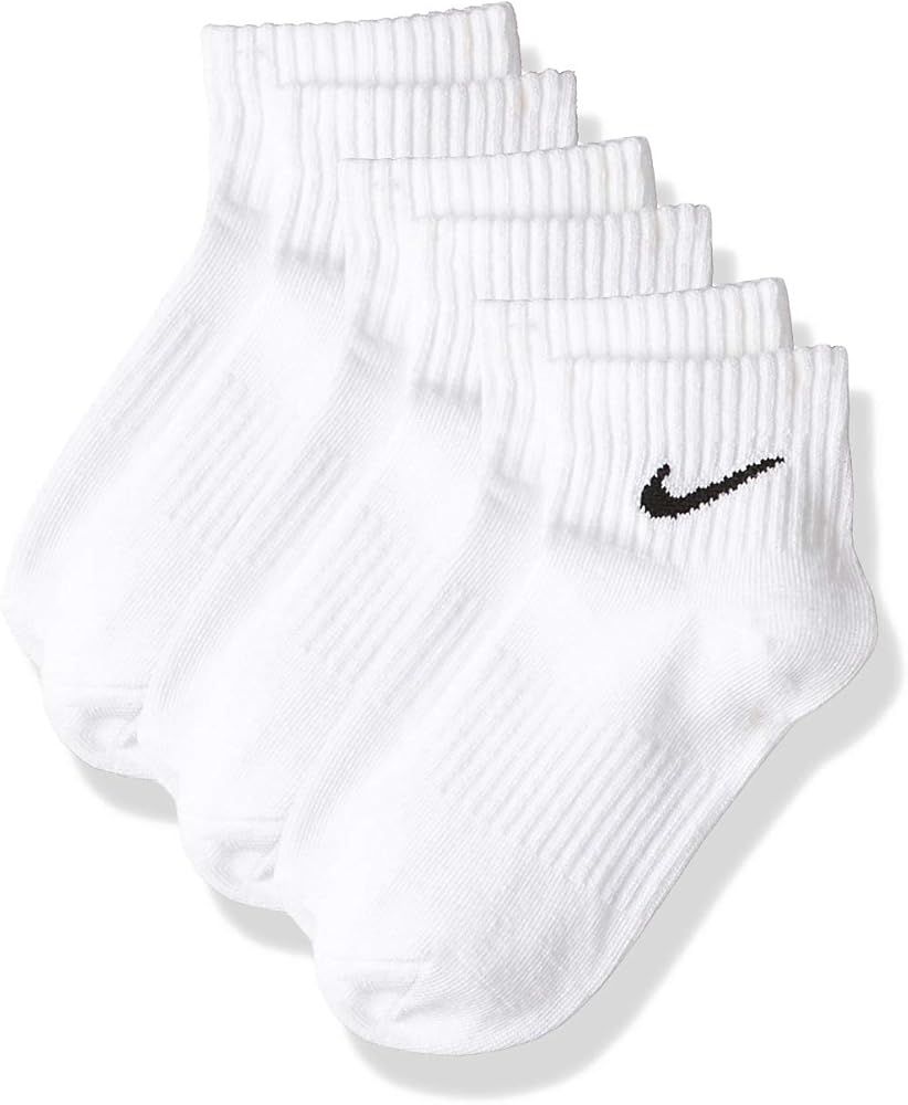 Nike Everyday Lightweight Ankle Training Socks (3 Pair) | Amazon (US)
