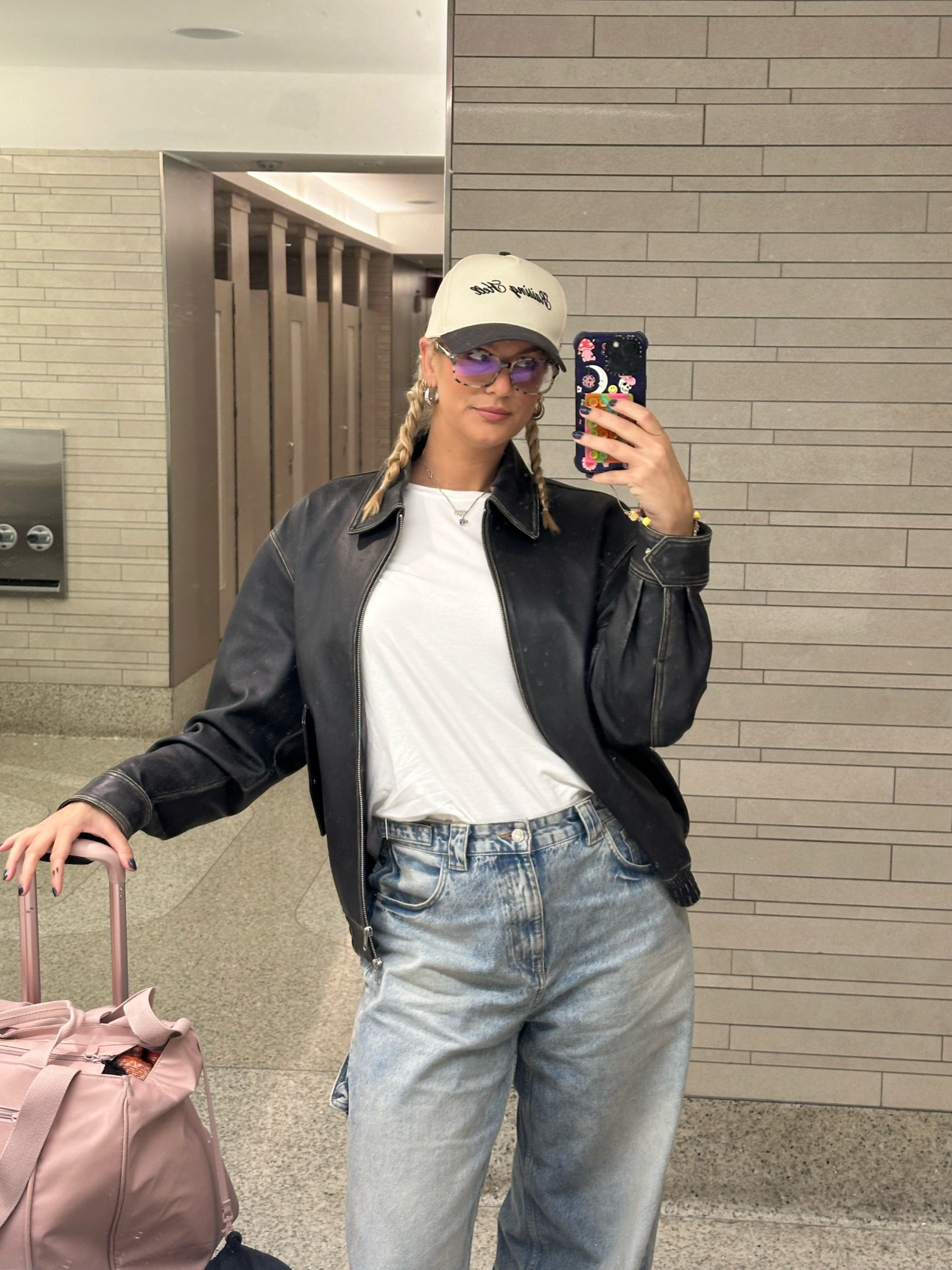 Airport outfit ✈️ #travel #beis #uncommonjames #airport #tallgirl 