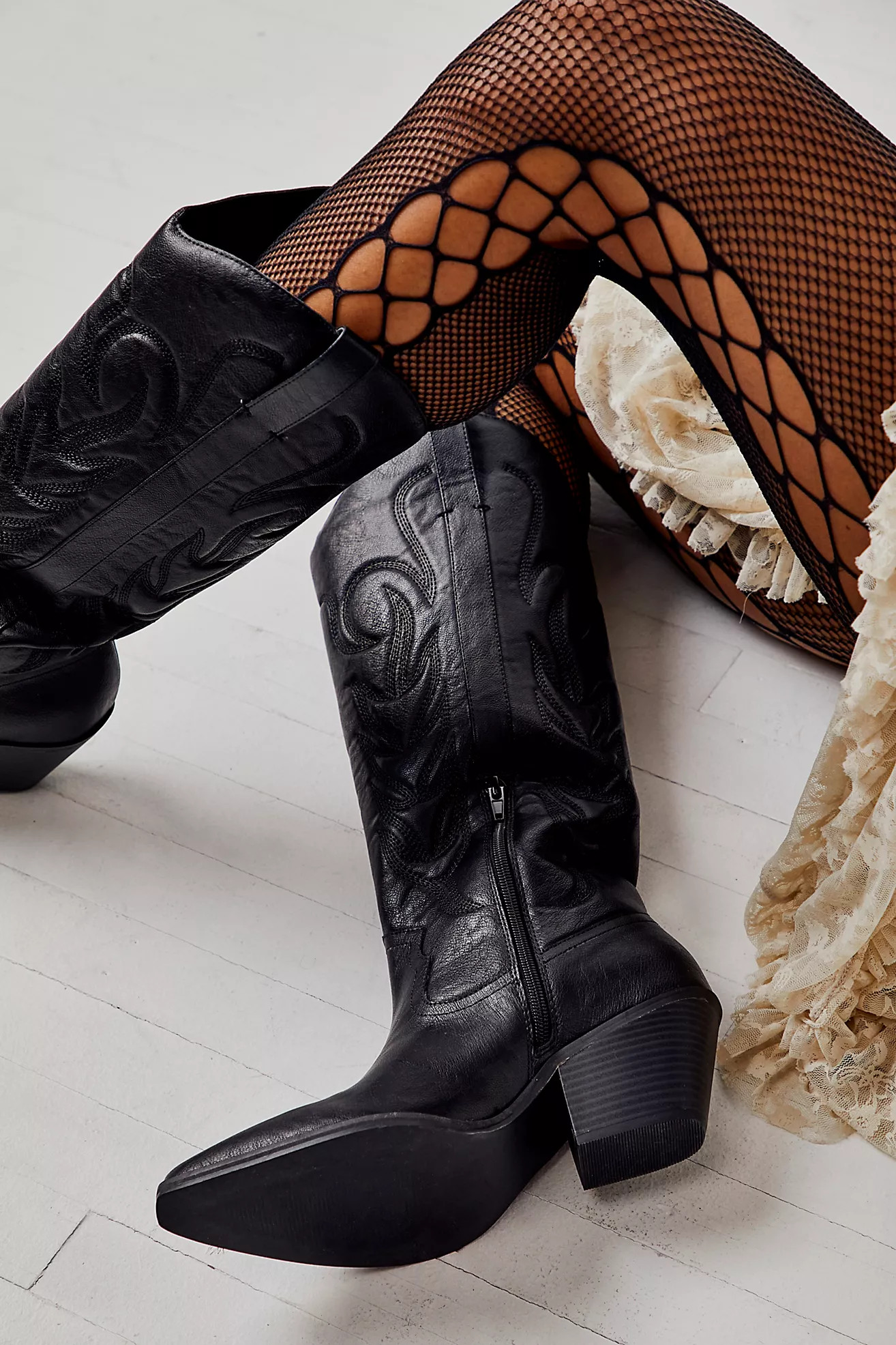 Vegan Acres Tall Western Boots | Free People (Global - UK&FR Excluded)