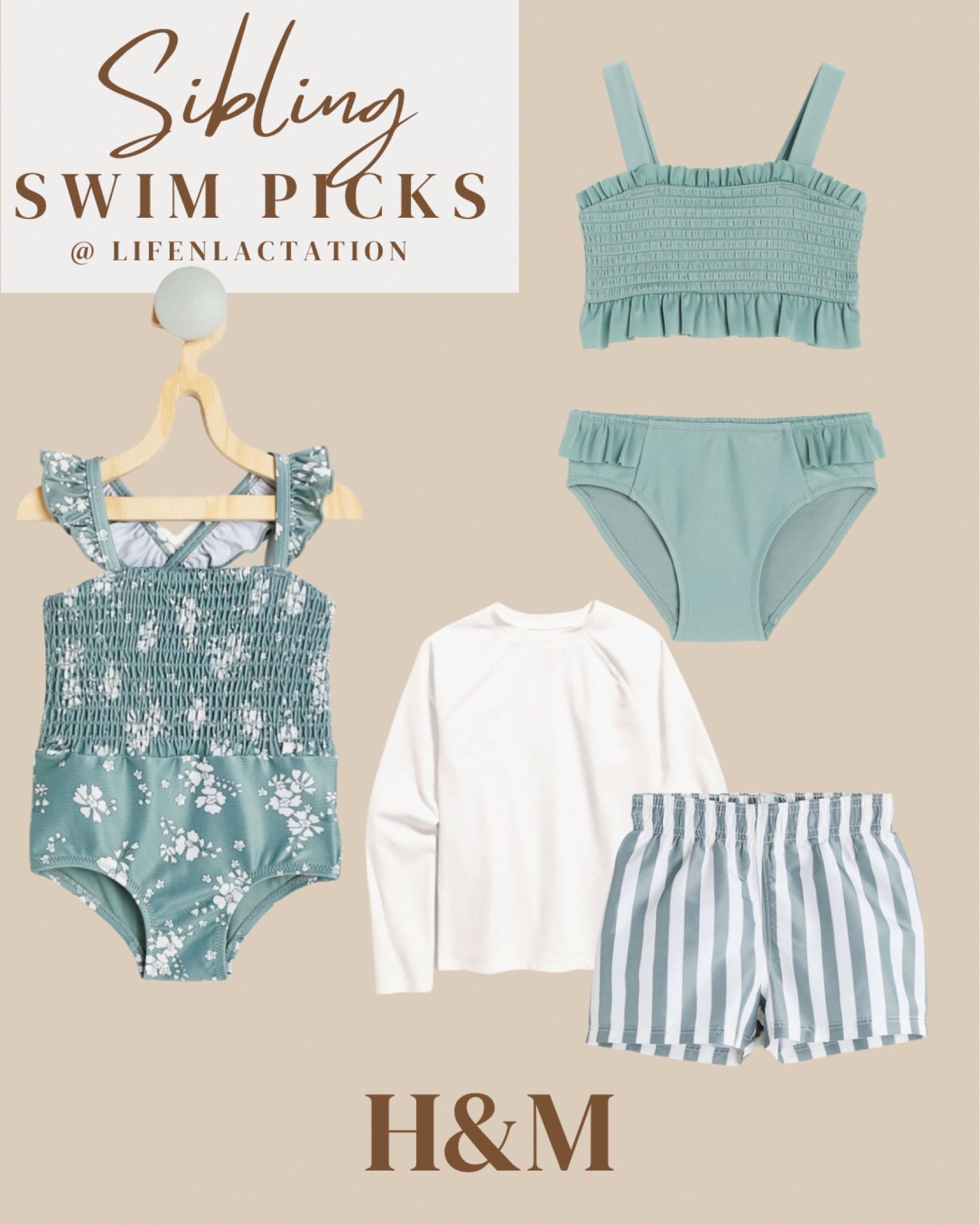 Matching swim for the kids at H&M

#LTKkids #LTKbaby #LTKswim