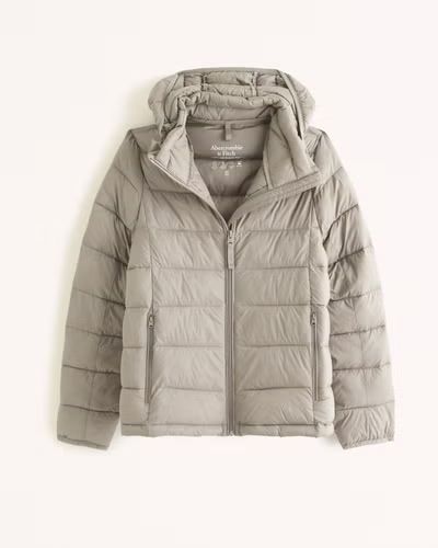 Women's Lightweight Packable Puffer | Women's Coats & Jackets | Abercrombie.com | Abercrombie & Fitch (US)