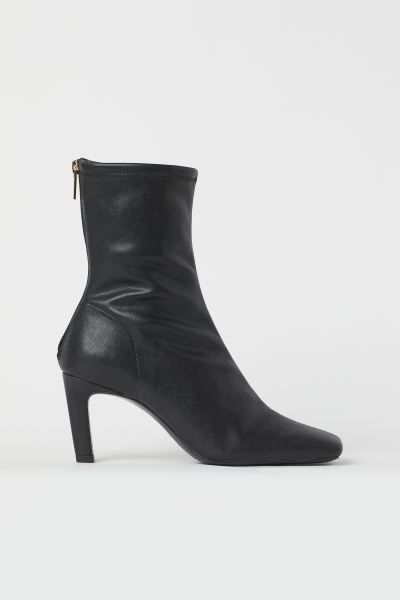 Square-toe Ankle Boots | H&M (US + CA)
