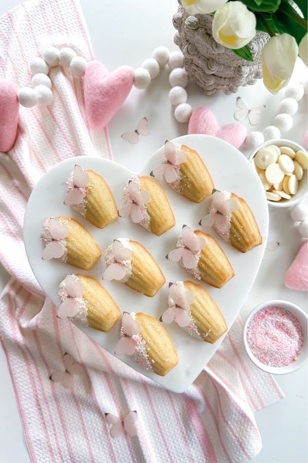 Dipped Madeleines w/ edible sugar paper butterflies 🦋 

#dessert #cookies #mothersday #food #partyfood #tablescape #amazonfinds #butterflies #easydessert #desserttable #hostess 

#LTKSeasonal #LTKfamily #LTKhome