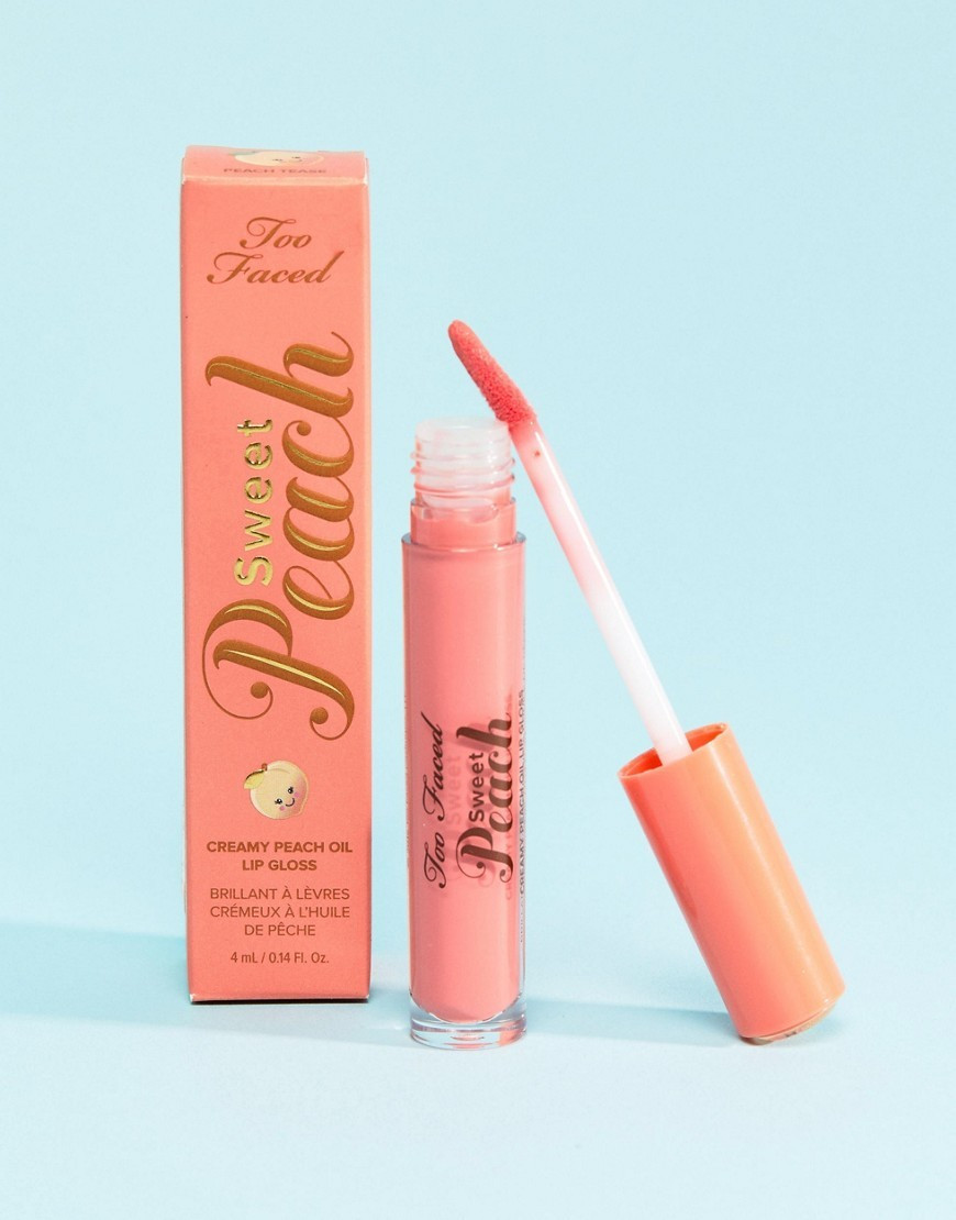 Too Faced Peach Lip Gloss - Peach Tease-Orange | ASOS (Global)